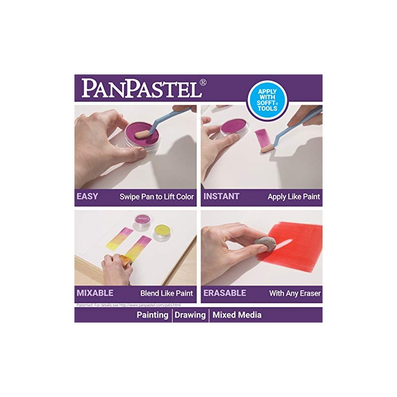 PanPastel 28205 Ultra Soft Artist Pastel, Neutral Grey, 820.5