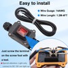 Bemaka IP67 Waterproof Inline Switch 12V DC 20A 4Pin 2