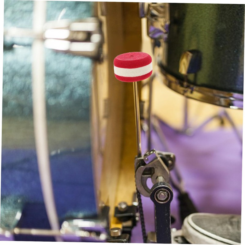 SUPVOX Drum Beater Felt Pad Replacement Ergonomic Hammer Head Accessory