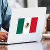 CafePress Mexican Flag Rectangle Sticker Rectangle Bumper Sticker Car Decal