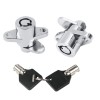 TCMI 2 Keys Hard Saddlebag Locks Fits for Harley Davidson