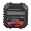 LiebeWH HT107D LCD Digital Display Socket Tester Quick Detection Electrical