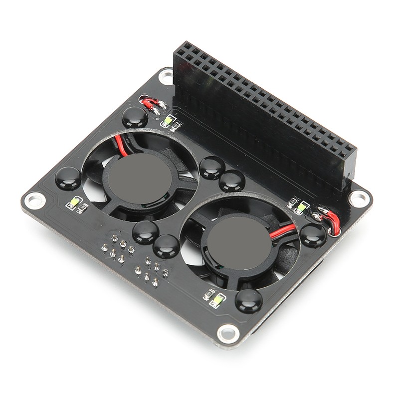 Cooling Fan for Raspberry Pi Heat Sink Expansion Board LED