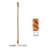 Yteseery 8 Pack Outdoor Curtain Tiebacks Rope, Natural Cotton Curtain
