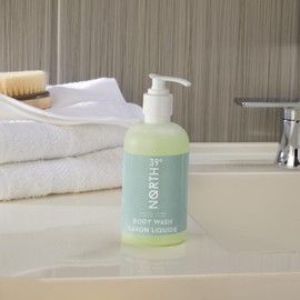 39° North Body Wash - Eucalyptus & Lavender Scent - Featured in Courtyard by Marriott and Residence Inn Hotels - Cleansing & Moisturizing - All Natural Body Wash - 8.5oz