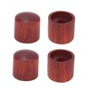 4pcs Maple Wood Effect Pedal Control Amplifier Knobs for Electric