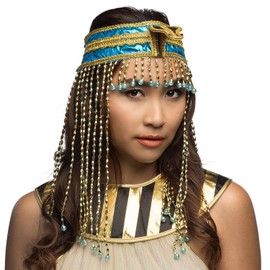 Boland 64526 Egyptian Headband for Costume and Party, Accessories for Fancy Dress Costumes, Queen of Egypt, Accessories for Theme Party or Carnival
