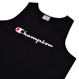 Champion Big and Tall Tank Top for Men - Mens Sleeveless T Shirts Big and Tall Black/Black