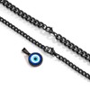 RS Layered Evil Eye Necklaces for Men Boys Layering Stainless
