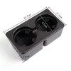 GRAND ORANGE Dual Cup Holder Insert Compatible with 007-2014 Chevy
