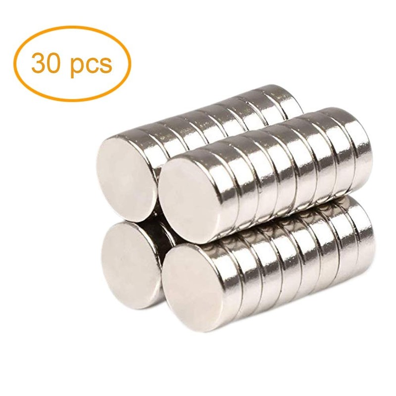 30pcs Strong Small Mini Round Refrigerator Office Magnets for Fridge,