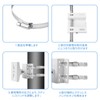 MITUKE Security Camera Mounting Hardware, 5 pcs, No Drilling, Pole