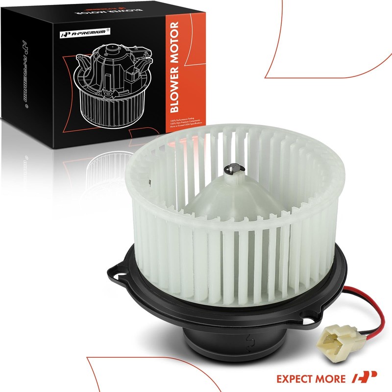 A-Premium HVAC A/C Heater Blower Motor with Fan Cage Replacement