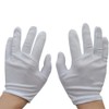 SENRISE White Cotton Gloves for Men and Women Dry Hands,