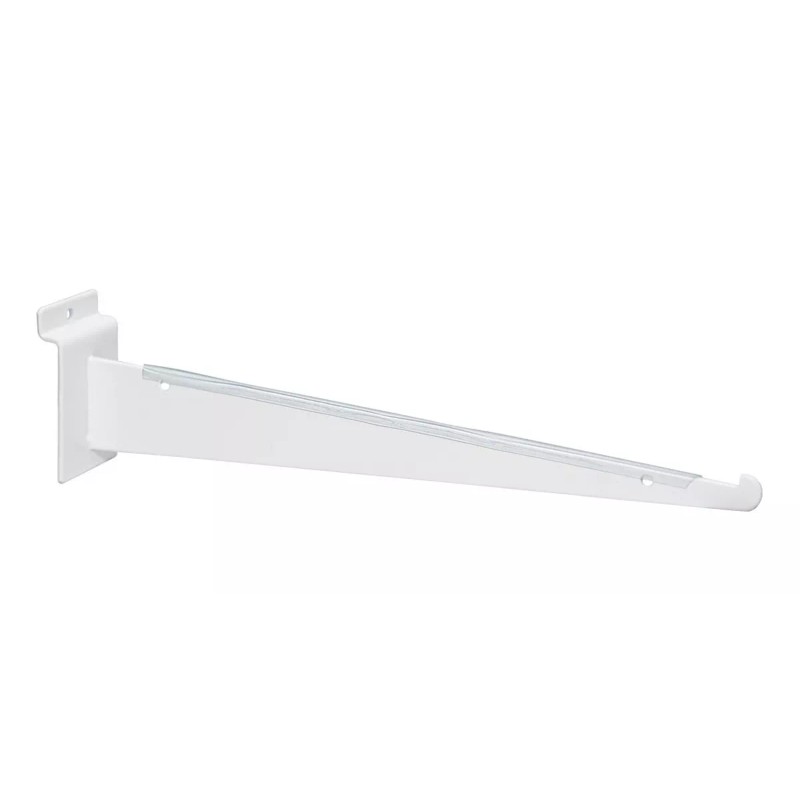 EXH Mensula Gancho Panel Ranurado Exhibipanel Blister 30cms 30pz