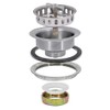 EZ-FLO Kitchen Sink Strainer with Spin and Seal Basket, Die-Cast