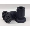 Replacement Cane Toes Rubber 0.7 inch (19 mm) (Set of