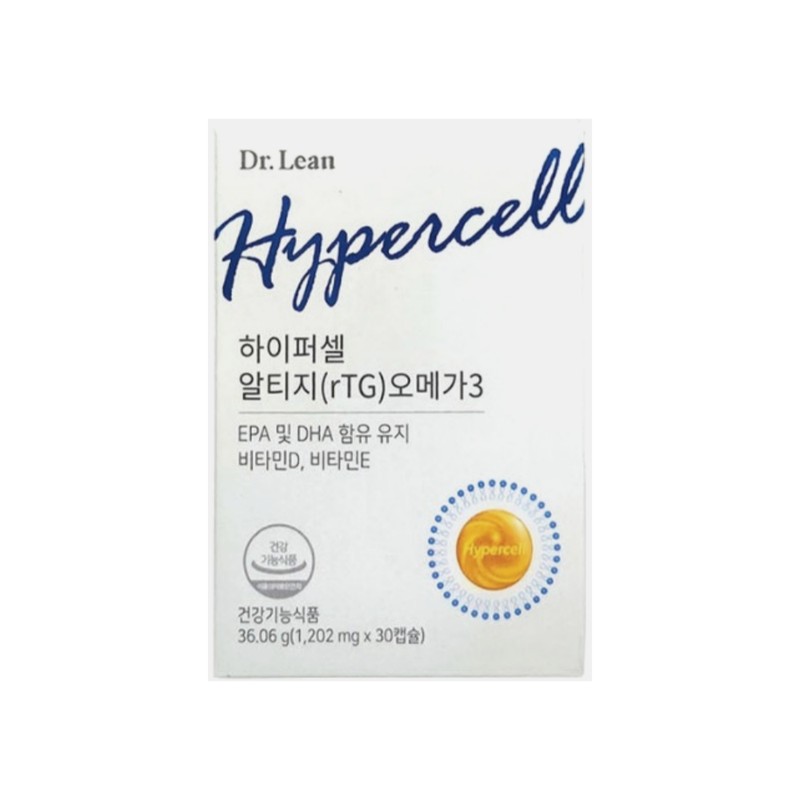 Hypercell Omega3 Doctor Lean Omega3 12 months supply / 하이퍼셀오메가3
