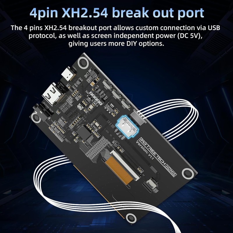BIGTREETECH HDMI5 V1.1 5 Inch Display Large for 3D Printer,