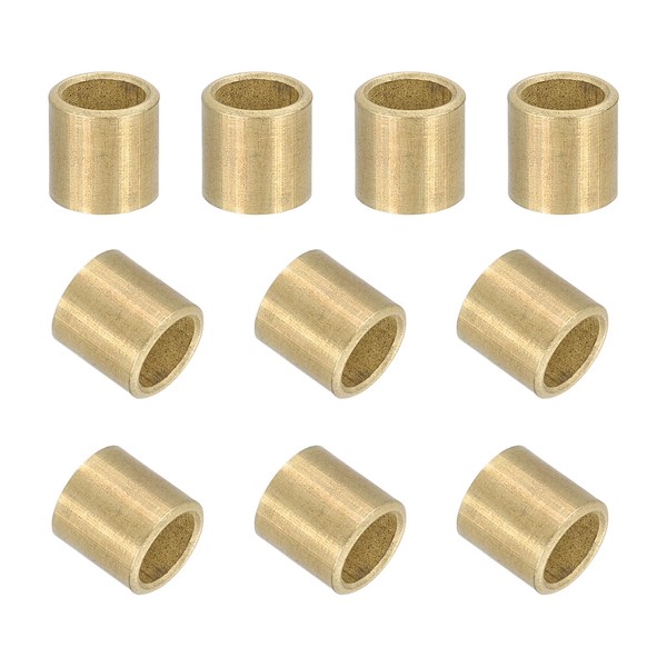 sourcing map 40Pcs Sleeve Bearings, 6mm Bore x 8mm OD