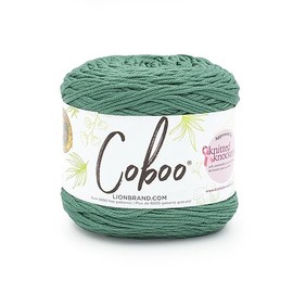 Lion Brand Yarn Coboo Yarn, 1 Pack, Bayberry
