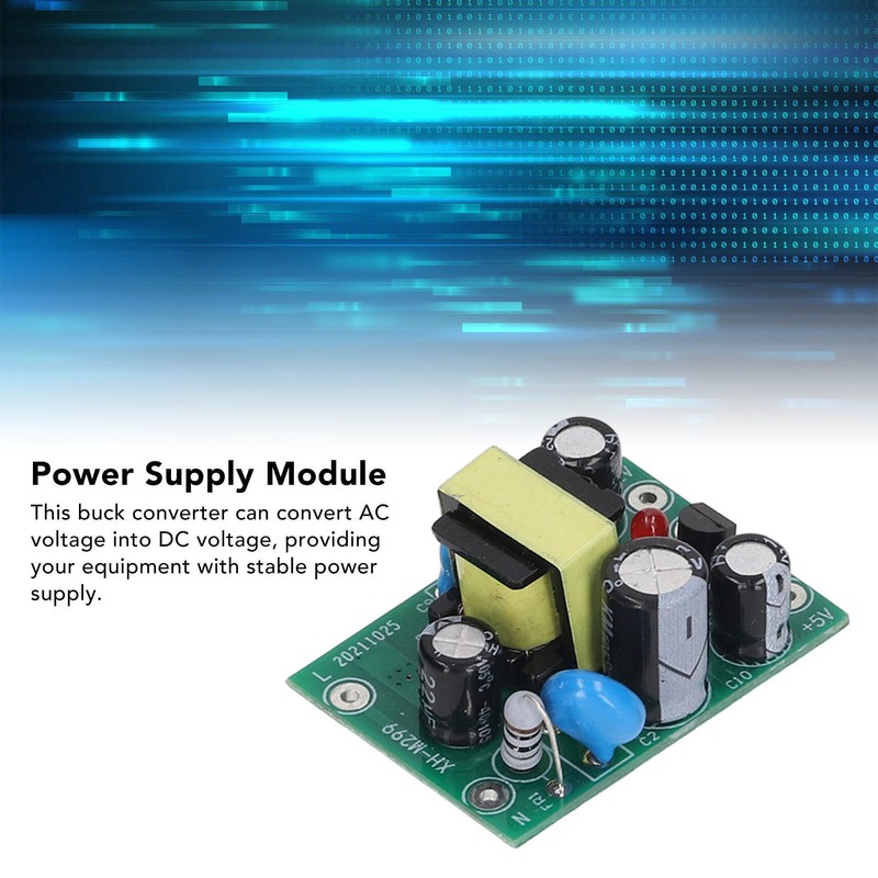 5Pcs AC to DC Power Supply Module Isolated 110‑240V Input