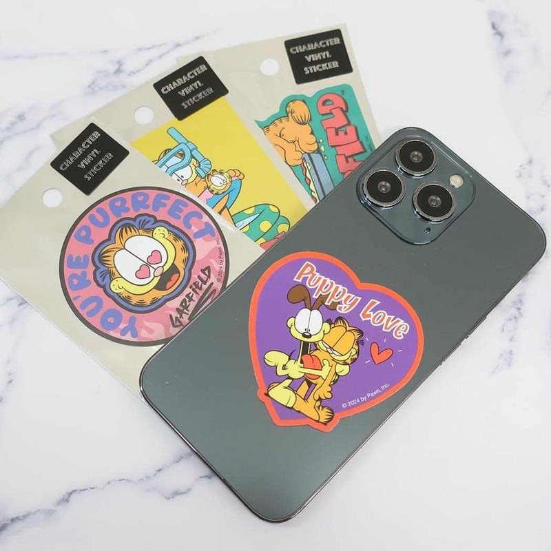 Garfield [Die Cut Sticker] Character Sticker / Eye of Heart