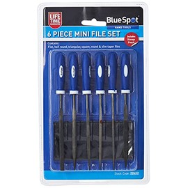 Blue Spot 6pc Mini File Set with Pouch