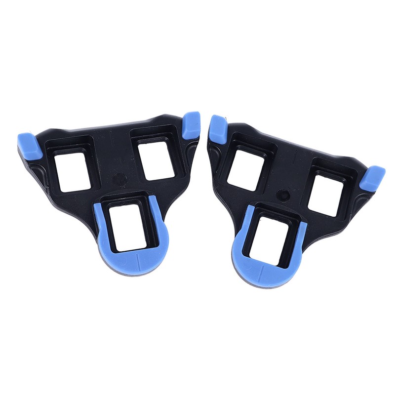Bicycle Cleats Enhance Stability Grip Foot Pedal Self Locking Tabs