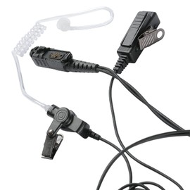 Compatible with Motorola XPR 3500e Earpiece,XPR 3300e XPR3500 XPR3000 XPR3300 Acoustic Tube Headset Noise Reduction Surveillance Earpiece Kit