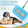 KEEPOW Reusable Microfiber Mop Pads Compatible with Sweeper Mop Replacement