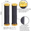 TOPCABIN Bicycle Handlebar Grips, Ergonomic Design, Mountain Bike / BMX
