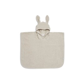 Jollein Badeponcho 65x62 cm Nougat Kapuzenbadetuch Handtuch beige | 533-550-00093