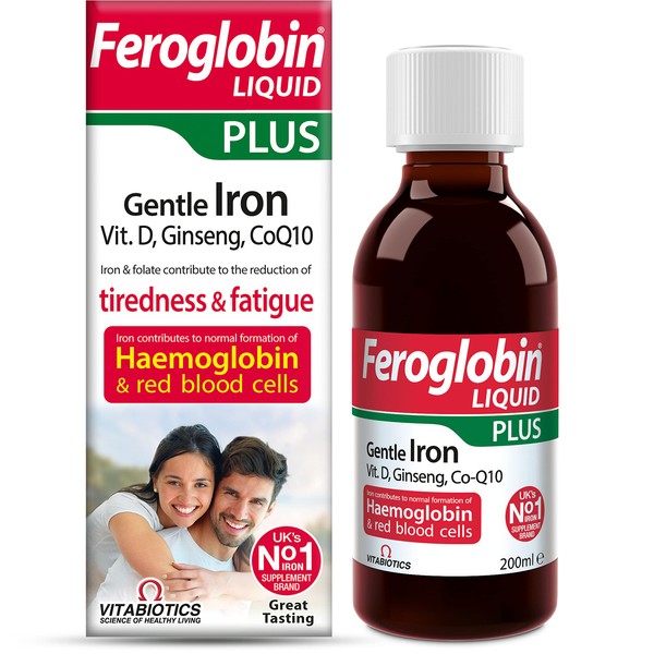 Vitabiotics Feroglobin 200ml Plus Liquid