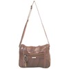 SNUGRUGS Womens Super Soft Nappa Leather Shoulder Bag/Handbag with Two
