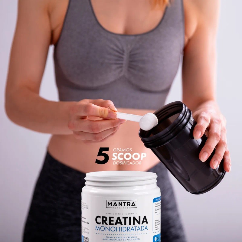 Creatina Monohidratada De 300 Gramos Mantra Nutrition