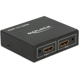 DeLOCK HDMI Splitter 1 In To 2 X HDMI Out, 4 K