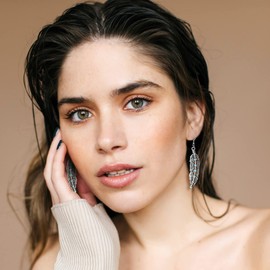 Cowgirl Outfits for Women Western Cowgirl Cowboy Enamel Hat Dangle Earrings Bohemian Rodeo Boot Drop Earrings Jewelry Accessories Gifts