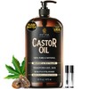 INFINA ESSENTIALS Pure Cold Pressed Castor Oil - Hexane Free,