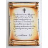 2 Corinthians 12:9 Bible Verse Fridge Magnet (2.5 x 3.5