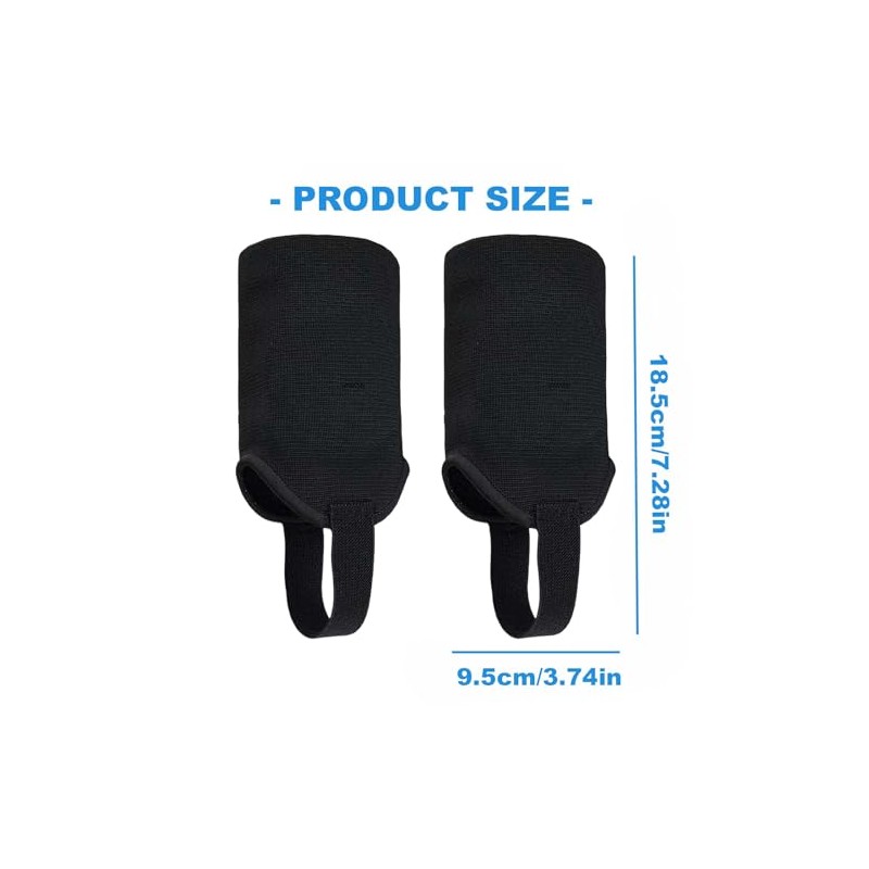 1 Pair Ankle Brace with 1 Drawstring Pocket, Elastic Breathable