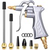 JASTIND Industrial Air Blow Gun with Brass Adjustable Air Flow