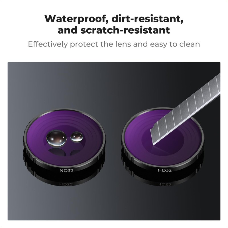 K&F Concept ND32 Filters for DJI Osmo Action 5 Pro