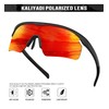 KALIYADI Sports Sunglasses-Men Polarized Sun-glasses: Running Sunglasses Men Women Polarized