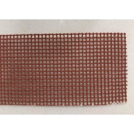 Raven R1223 Non-Clog Open Mesh Waterproof Sand Cloth for Cleaning Copper Pipes and Fittings, 180 Grit, 1.5 in. x 5 yd, orange