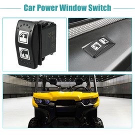 ACROPIX Power Window Switch Window Control Switch Fit for Can-Am Defender HD8 DH10 2016-2020 for Can-Am Defender Max HD8 2018 - Pack of 2