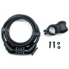 Velo Asahi Bracket, Dial, Wire Lock, 0.3 x 70.9 inches (8 x 1800 mm), PIN Code Type, Bracket Included