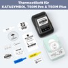 SUPVAN KATASYMBOL T50M Pro/Plus Label Tape Paper, Waterproof Labels for