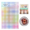 3pcs Blank Sticker DIY Adhesive Sticker Nail Profession use Drawing