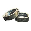 Lumonic I 10 x 2-ear clamps, 23-27 mm, V2A stainless